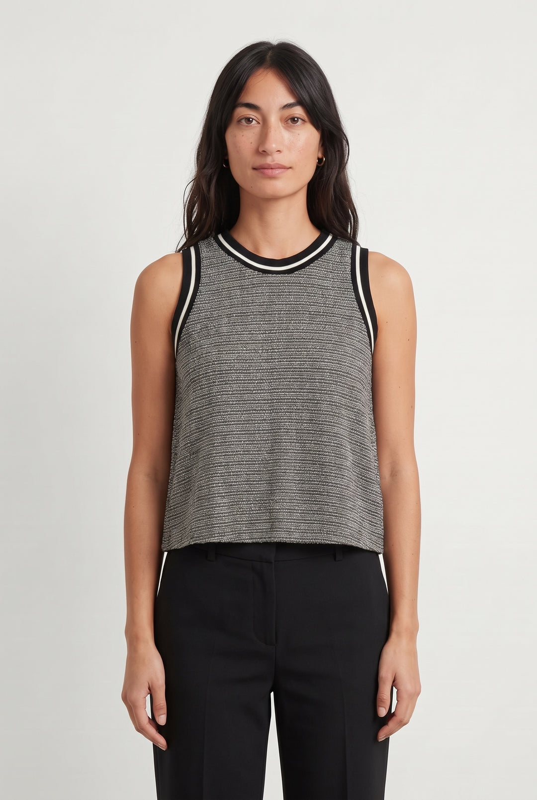 Débardeur Noir et Blanc - Taille S/36 de la marque Imprevu | PARAD69647 - Vendu par Paradigme - Image 1