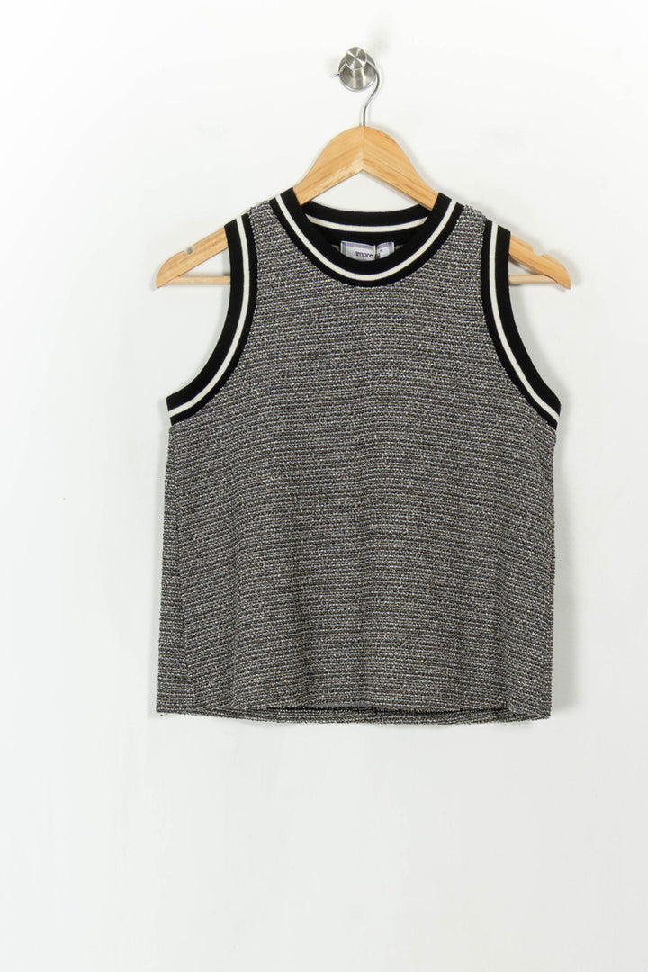 Débardeur Noir et Blanc - Taille S/36 de la marque Imprevu | PARAD69647 - Vendu par Paradigme - Image 2