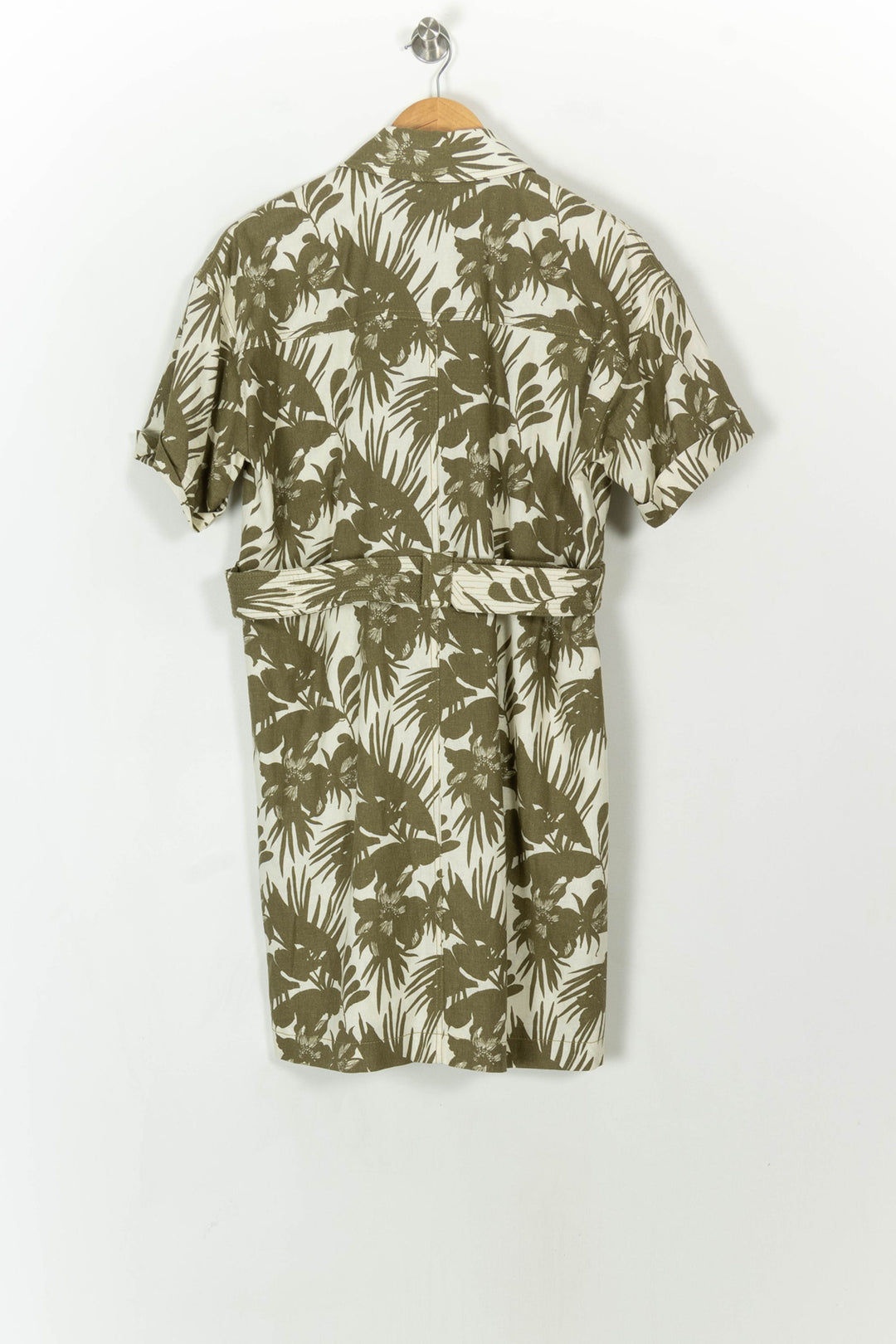 Robe Chemise Verte et Blanche - Taille M/38 de la marque ZAPA | PARAD69649 - Vendu par Paradigme - Image 5