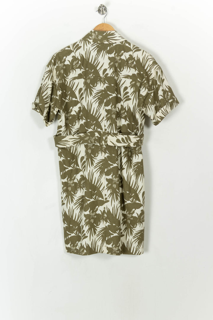 Robe Chemise Verte et Blanche - Taille M/38 de la marque ZAPA | PARAD69649 - Vendu par Paradigme - Image 5