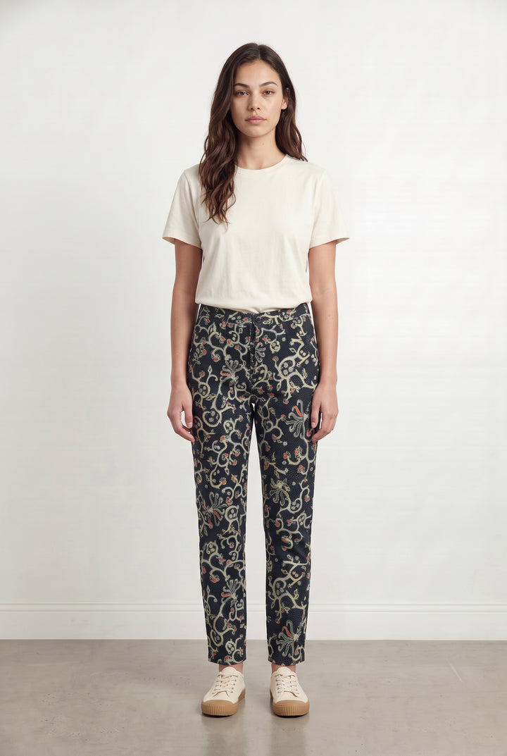 Pantalon Bleu Marine et Beige - Taille XS/34 de la marque Isabel Marant | PARAD69656 - Vendu par Paradigme - Image 1