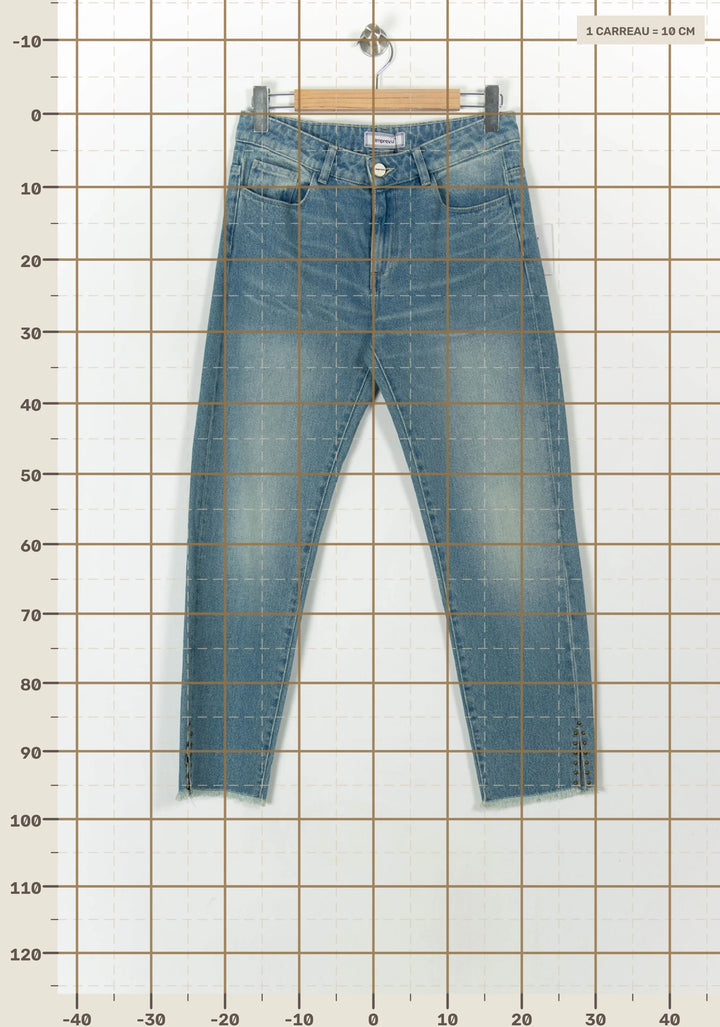 Jean Bleu - Taille S/36 de la marque Imprevu | PARAD69665 - Vendu par Paradigme - Image 4