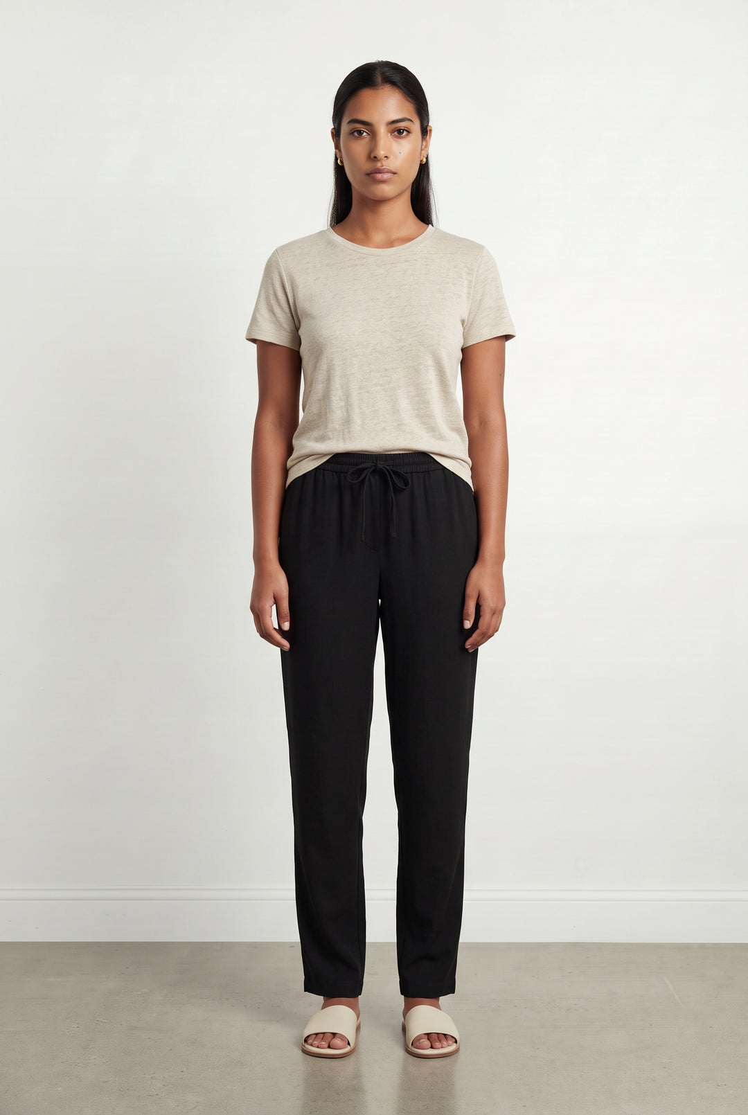 Pantalon Noir - Taille L/40 de la marque La Fée Maraboutée | PARAD69695 - Vendu par Paradigme - Image 1