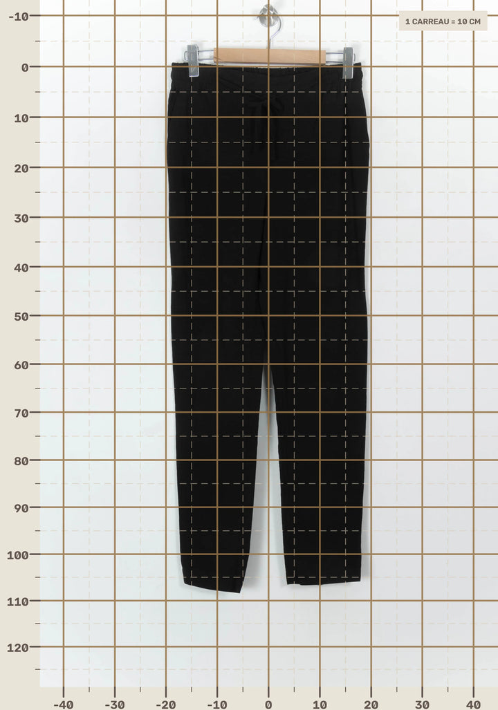 Pantalon Noir - Taille L/40 de la marque La Fée Maraboutée | PARAD69695 - Vendu par Paradigme - Image 4