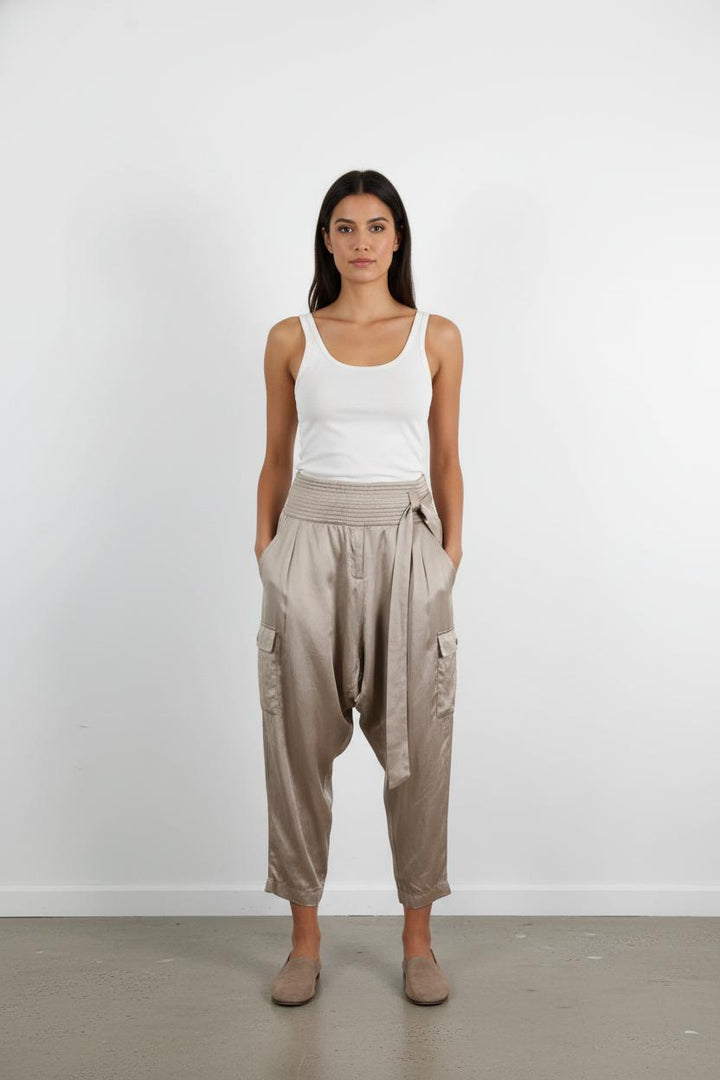 Pantalon Sarouel Beige - Taille M/38