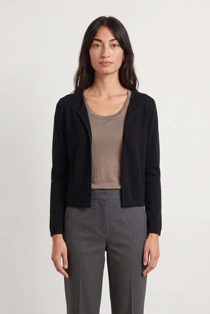 Cardigan Noir - Taille XS/34 de la marque Caroll | PARAD69715 - Vendu par Paradigme - Image 1