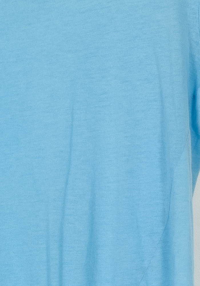 Tee-shirt Bleu - Taille S/36 de la marque American Vintage | PARAD69722 - Vendu par Paradigme - Image 3