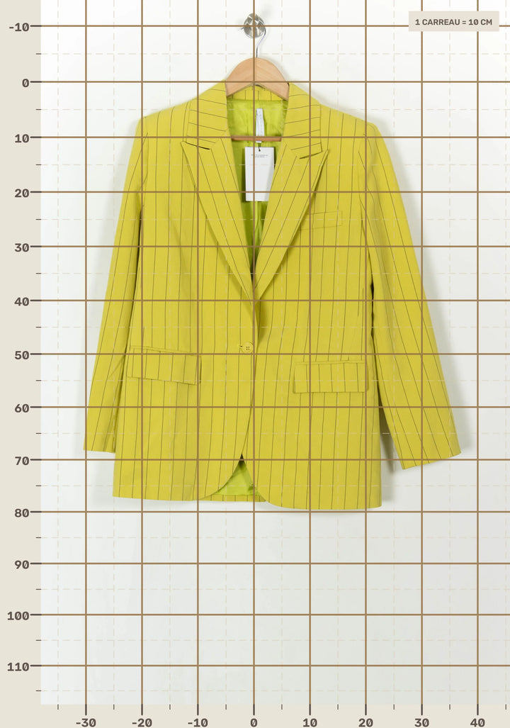 Blazer Jaune - Taille M/38 de la marque Imperial | PARAD69723 - Vendu par Paradigme - Image 4