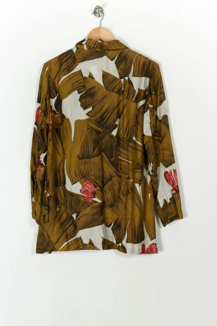 Chemise Marron et Rouge - Taille M/38 de la marque Diega | PARAD69725 - Vendu par Paradigme - Image 5