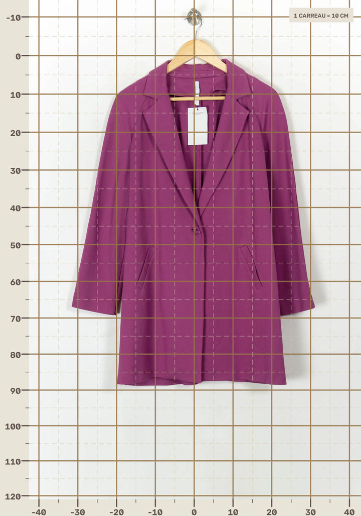 Blazer Violet - Taille M/38 de la marque Imperial | PARAD69728 - Vendu par Paradigme - Image 4
