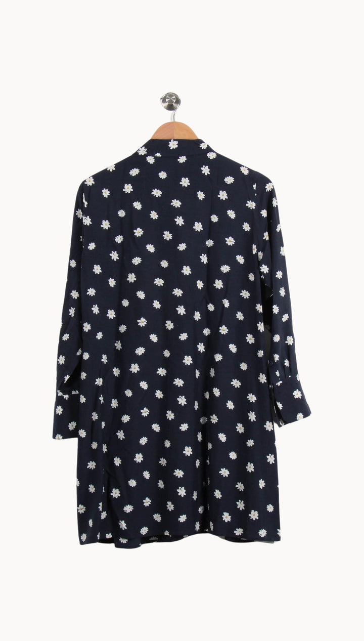 Robe Chemise Bleu et Blanc - Taille S/36 de la marque Comptoir des Cotonniers | PARAD69755 - Vendu par Paradigme - Image 4