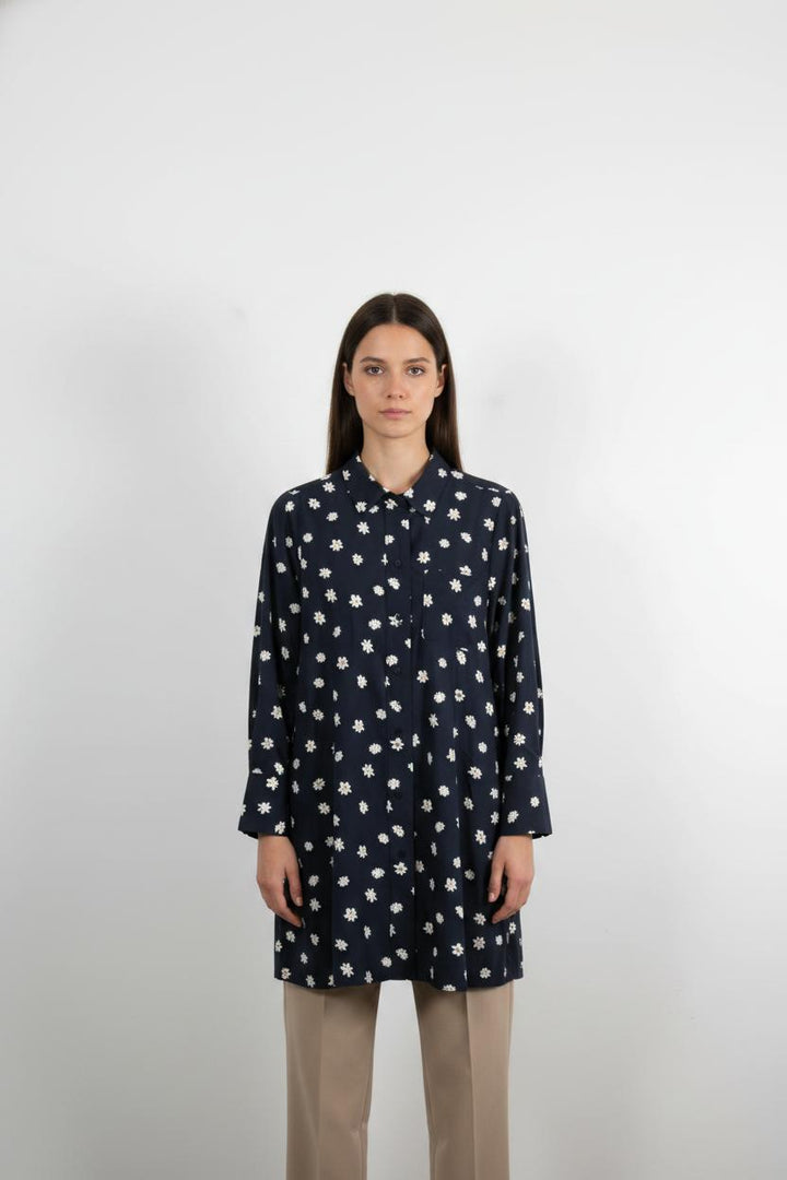 Robe Chemise Bleu et Blanc - Taille S/36