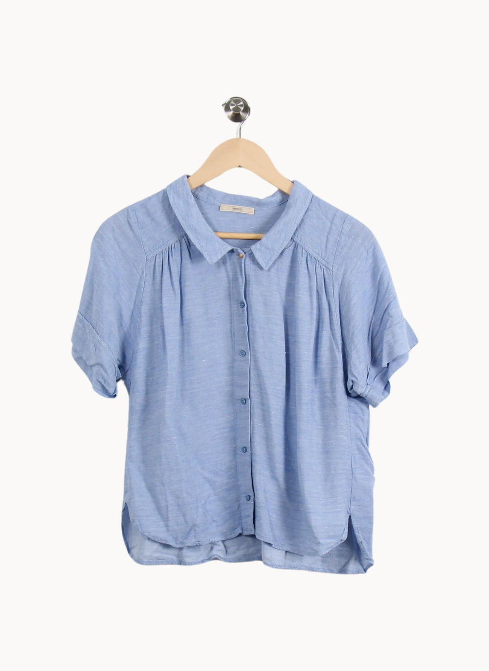 Chemisette Bleue - Taille S/36 de la marque Sessùn | PARAD69757 - Vendu par Paradigme - Image 2