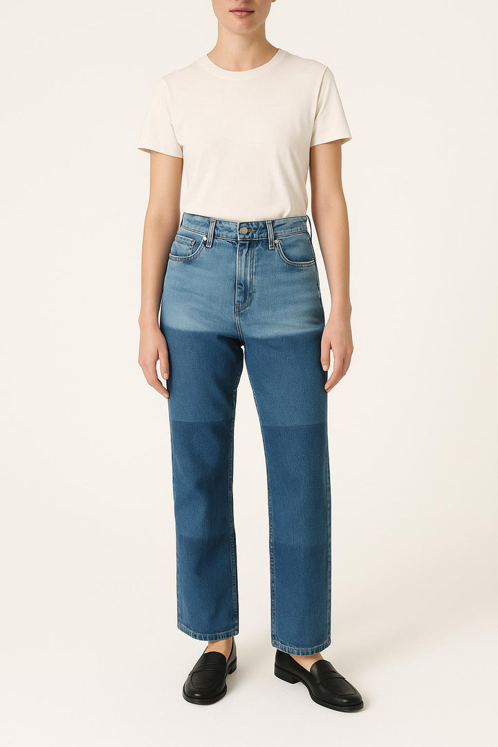 Jean Droits Bleu Clair et Bleu Foncé - Taille M/38 de la marque Closed | PARAD69765 - Vendu par Paradigme - Image 1