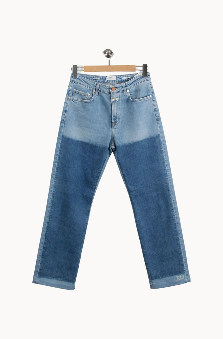 Jean Droits Bleu Clair et Bleu Foncé - Taille M/38 de la marque Closed | PARAD69765 - Vendu par Paradigme - Image 2
