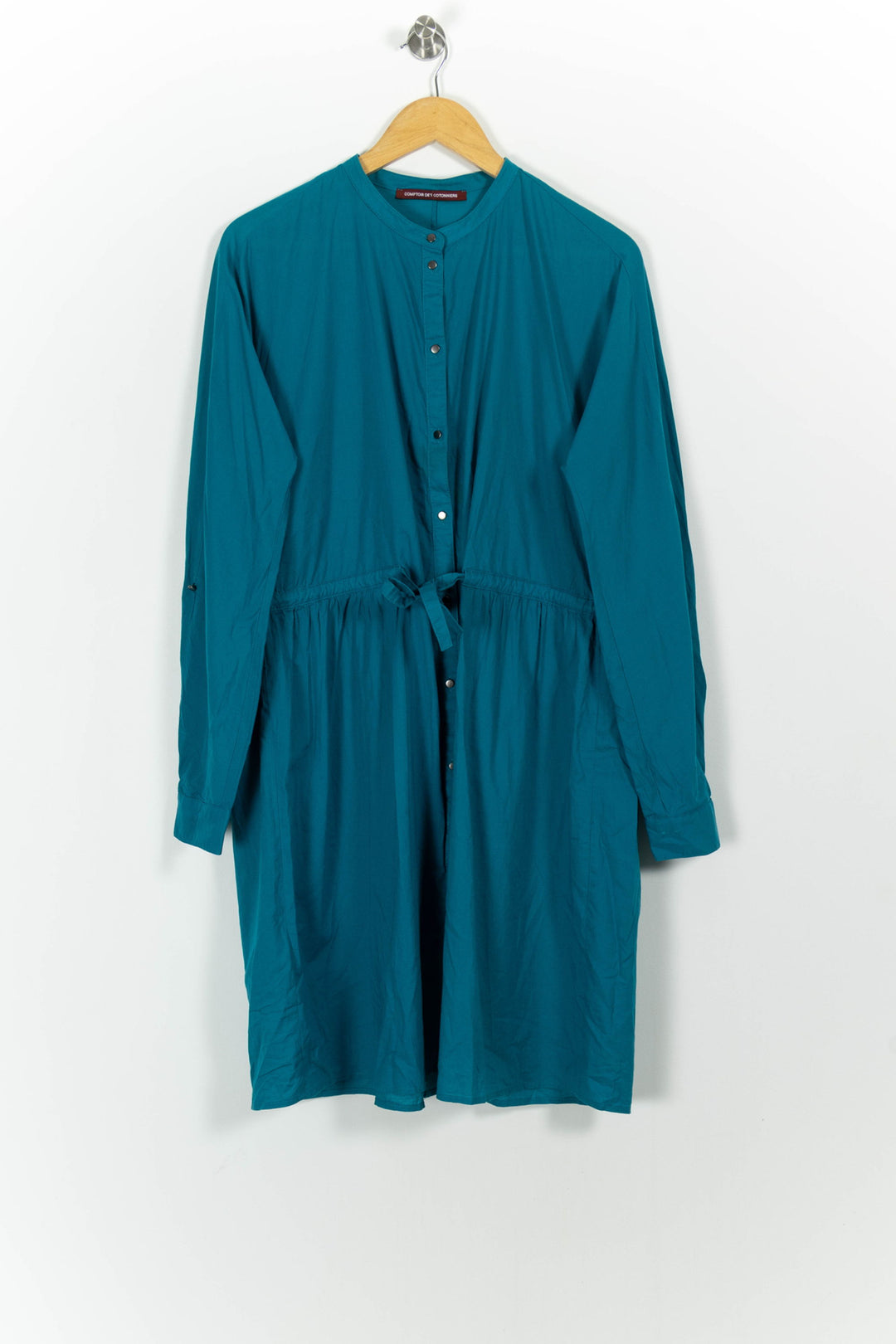 Robe Chemise Verte - Taille XL/42 de la marque Comptoir des Cotonniers | PARAD69773 - Vendu par Paradigme - Image 2