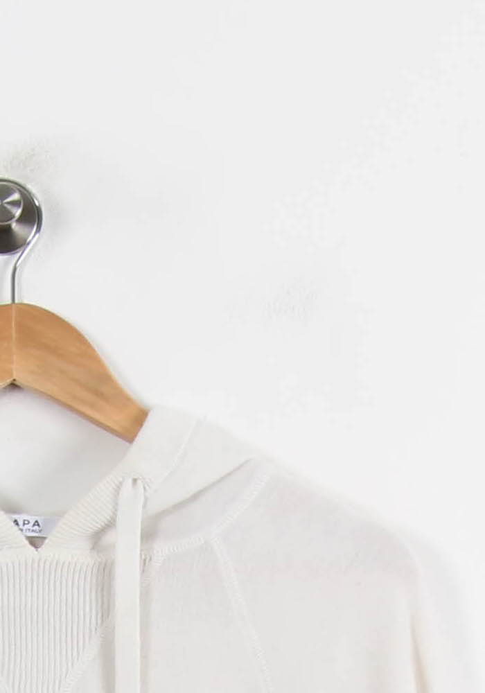 Sweat À Capuche Blanc - Taille T.U. de la marque ZAPA | PARAD69774 - Vendu par Paradigme - Image 3