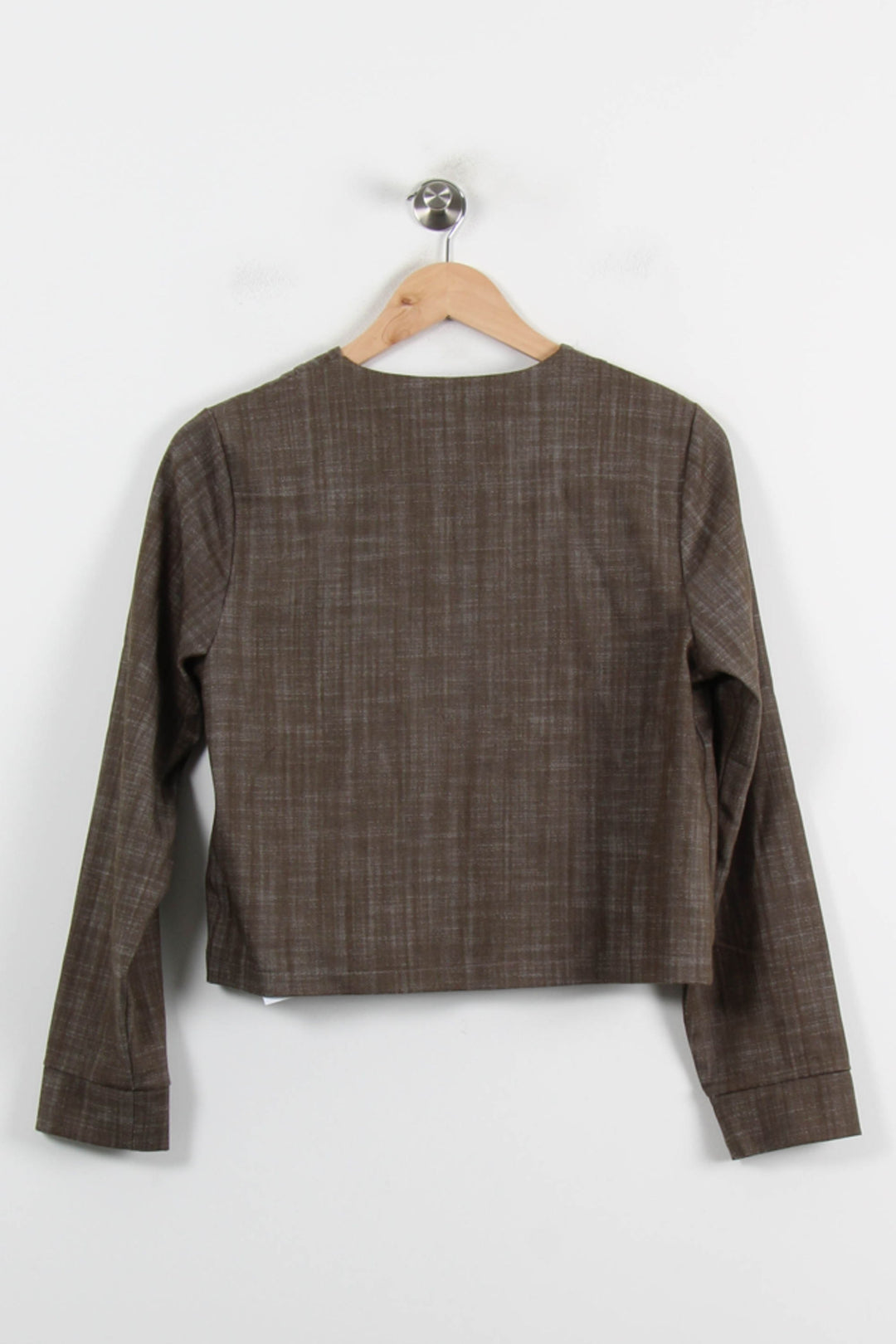 Veste Marron - Taille M/38 de la marque La Fée Maraboutée | PARAD69787 - Vendu par Paradigme - Image 4
