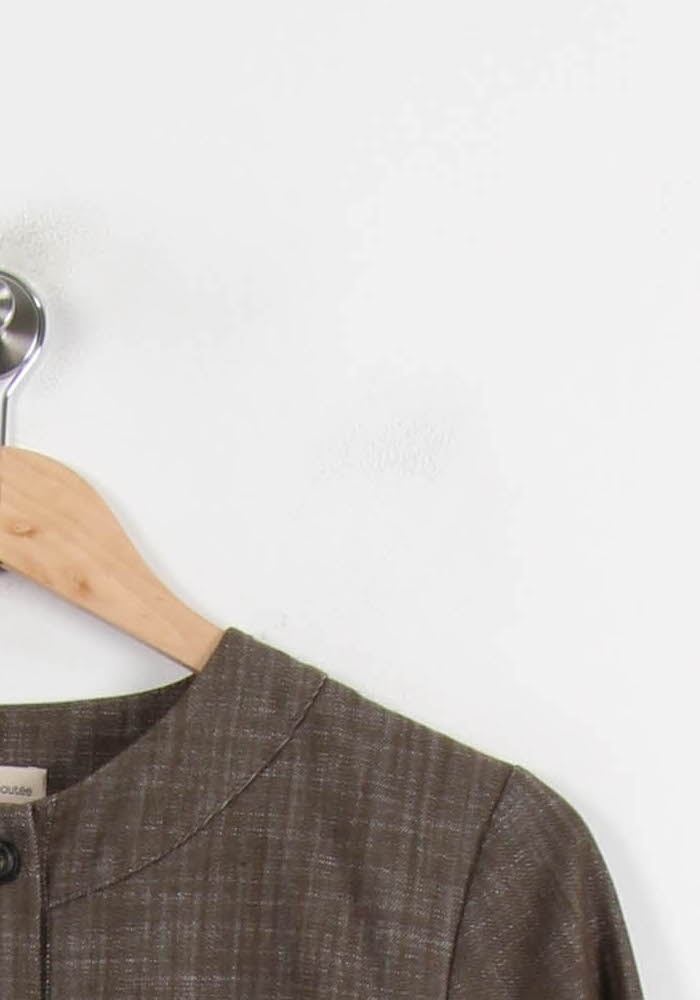 Veste Marron - Taille M/38 de la marque La Fée Maraboutée | PARAD69787 - Vendu par Paradigme - Image 3