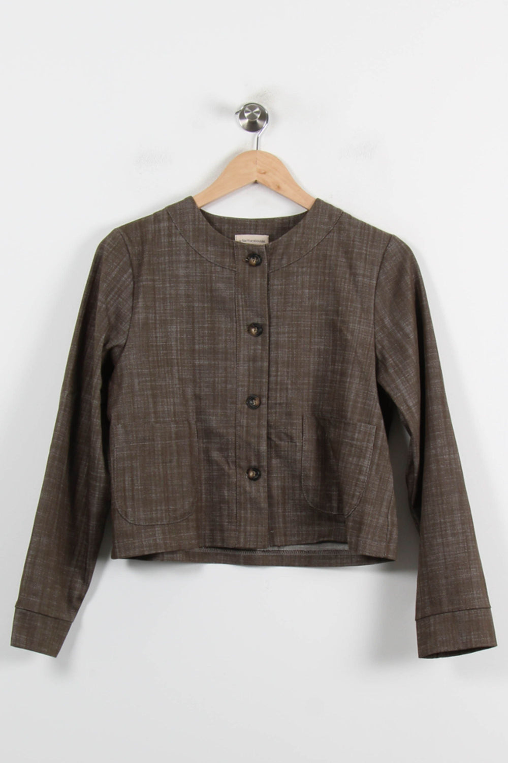 Veste Marron - Taille M/38 de la marque La Fée Maraboutée | PARAD69787 - Vendu par Paradigme - Image 2