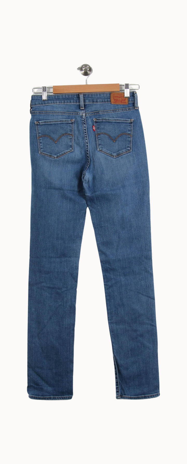Jean Slim Bleu - Taille S/36 de la marque Levi's | PARAD69791 - Vendu par Paradigme - Image 4