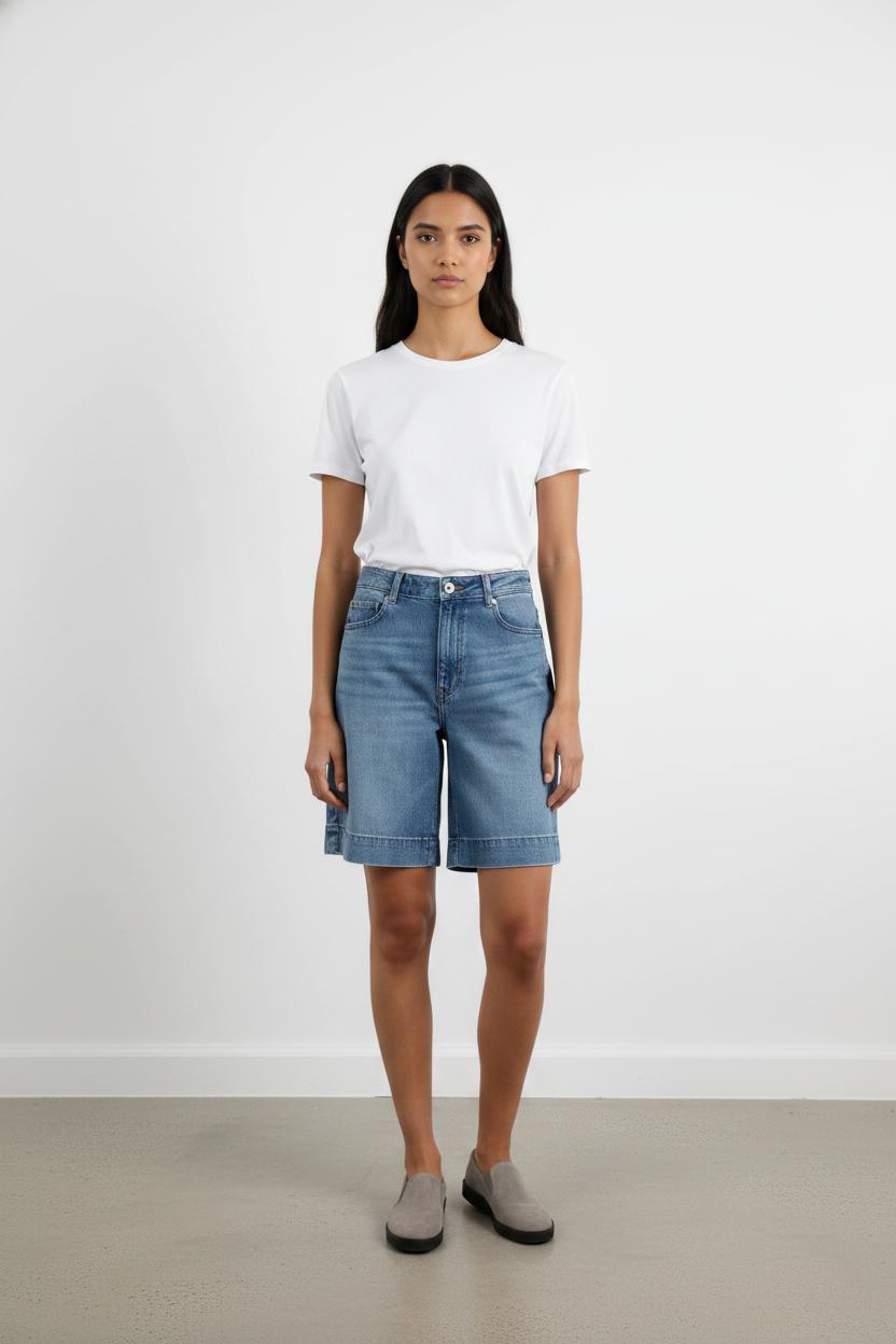 Short en Jean Bleu - Taille XS/34