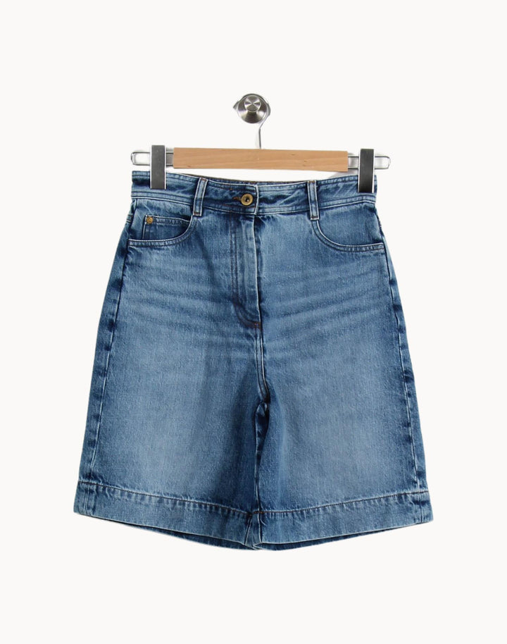 Short en Jean Bleu - Taille XS/34 de la marque Sessùn | PARAD69794 - Vendu par Paradigme - Image 2