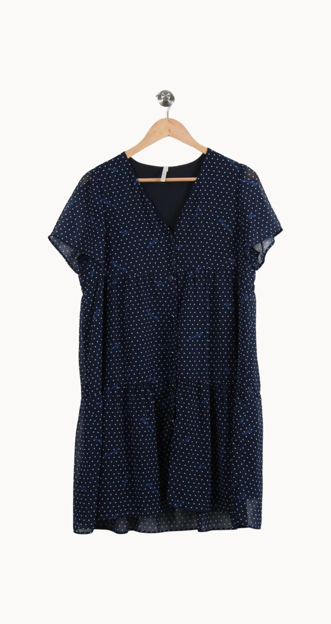 Robe Midi Bleue - Taille M/38 de la marque I.Code | PARAD69797 - Vendu par Paradigme - Image 2