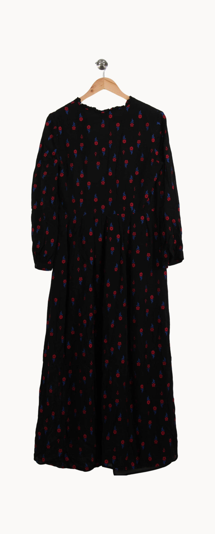 Robe Longue Noire et Rouge - Taille L/40 de la marque Claudie Pierlot | PARAD69799 - Vendu par Paradigme - Image 4