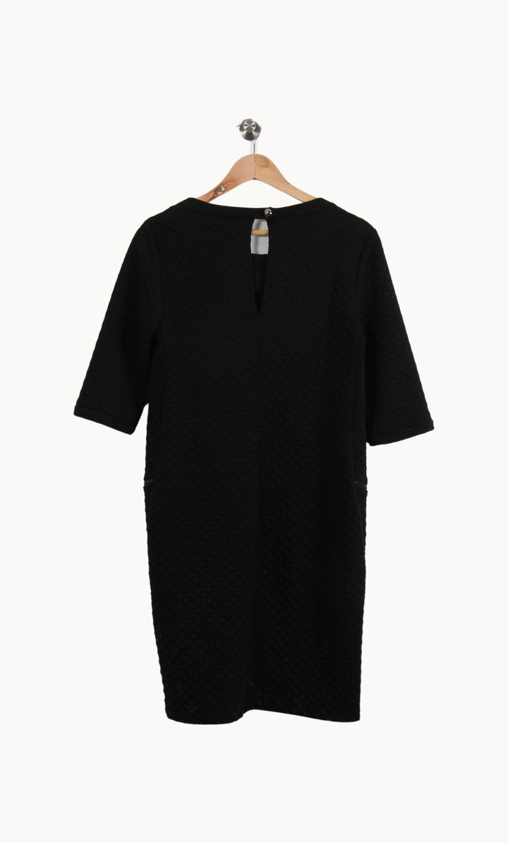 Robe Noire - Taille M/38 de la marque La Fée Maraboutée | PARAD69801 - Vendu par Paradigme - Image 4