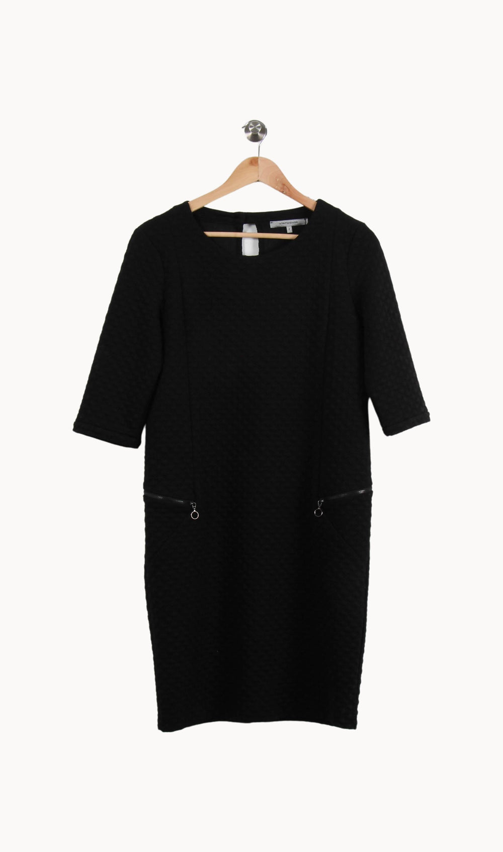 Robe Noire - Taille M/38 de la marque La Fée Maraboutée | PARAD69801 - Vendu par Paradigme - Image 2