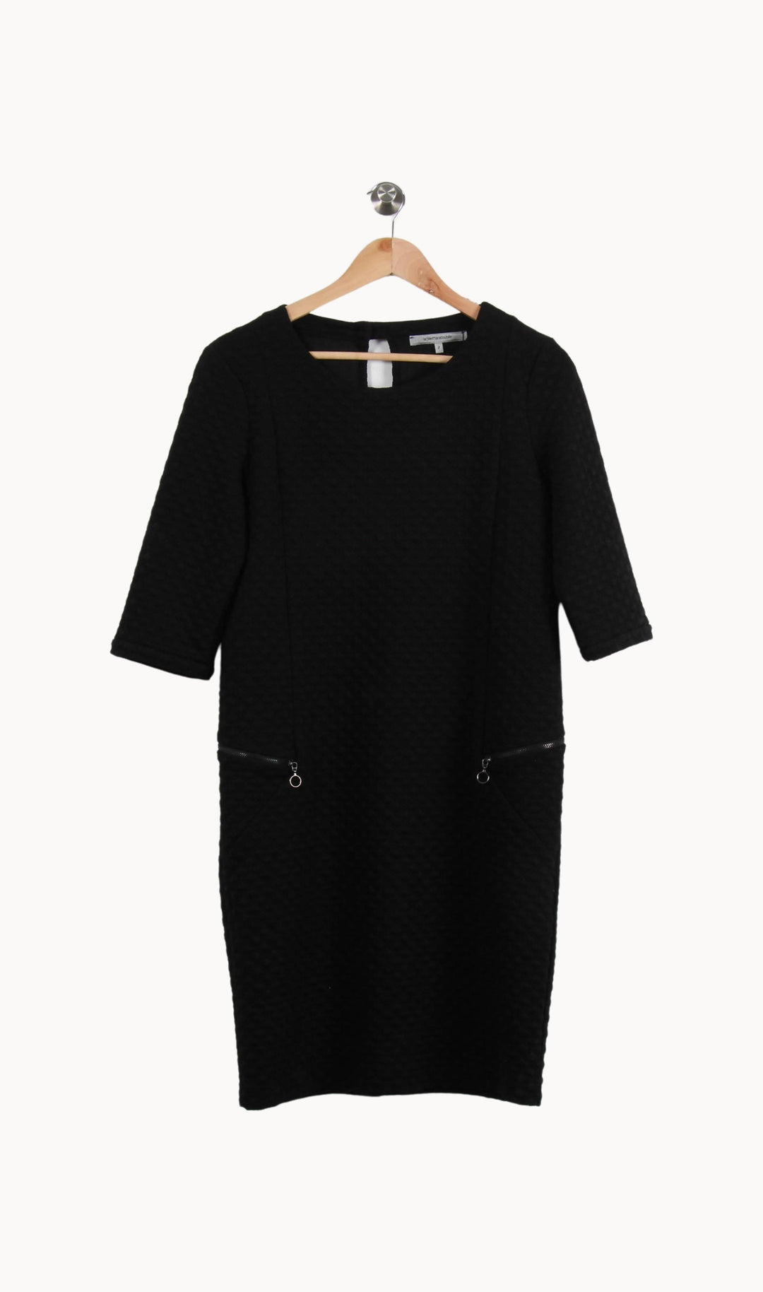 Robe Noire - Taille M/38 de la marque La Fée Maraboutée | PARAD69801 - Vendu par Paradigme - Image 2