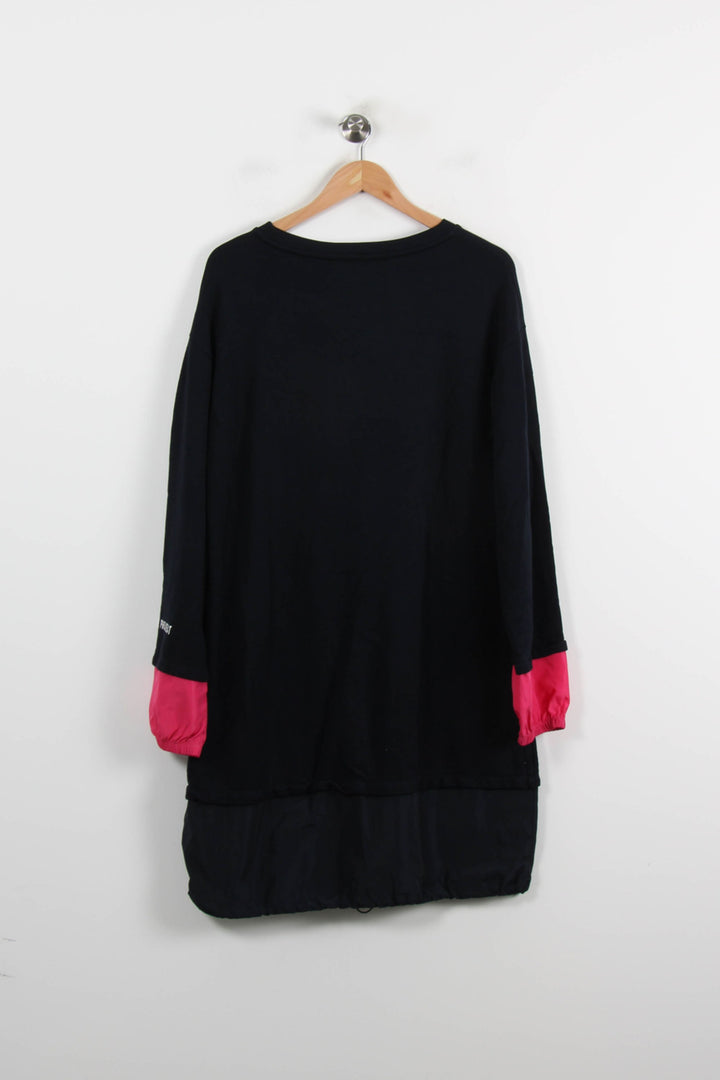 Robe Midi Noire et Rose - Taille XXL/44 de la marque Liu Jo | PARAD69811 - Vendu par Paradigme - Image 4
