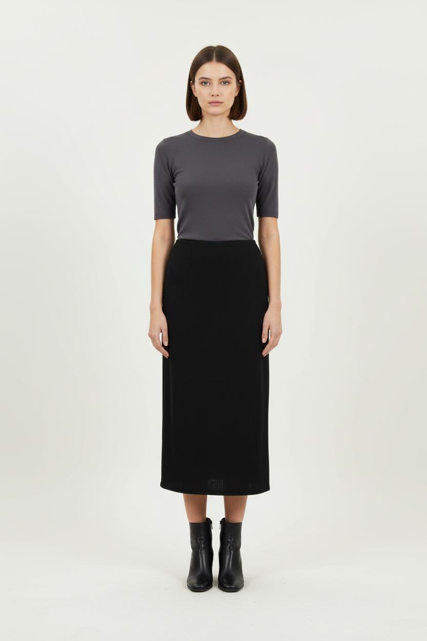 Jupe Longue Noire - Taille XXL/44 de la marque I.Code | PARAD69812 - Vendu par Paradigme - Image 1