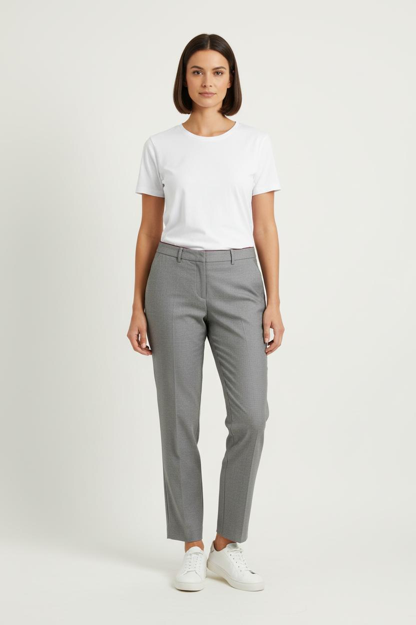 Pantalon Gris - Taille XL/42 de la marque IKKS | PARAD69814 - Vendu par Paradigme - Image 1