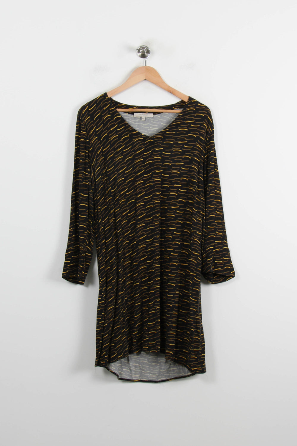 Robe Noire et Jaune - Taille XL/42 de la marque La Fée Maraboutée | PARAD69816 - Vendu par Paradigme - Image 2