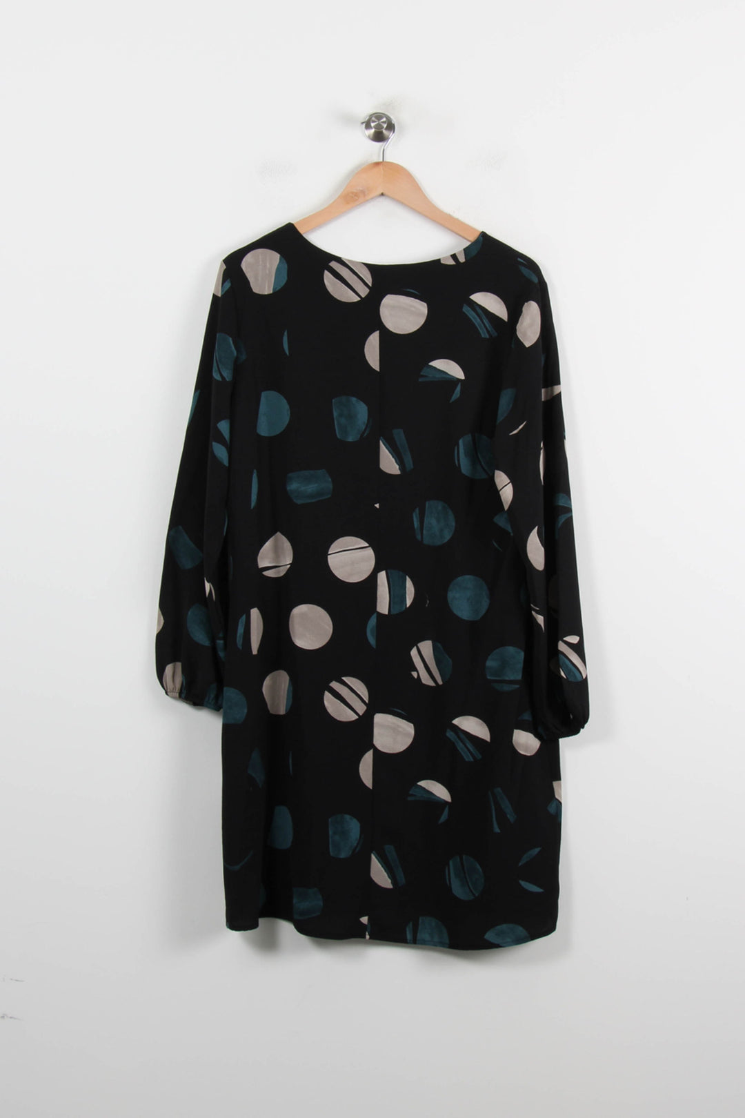 Robe Noire et Beige - Taille XL/42 de la marque La Fée Maraboutée | PARAD69817 - Vendu par Paradigme - Image 4