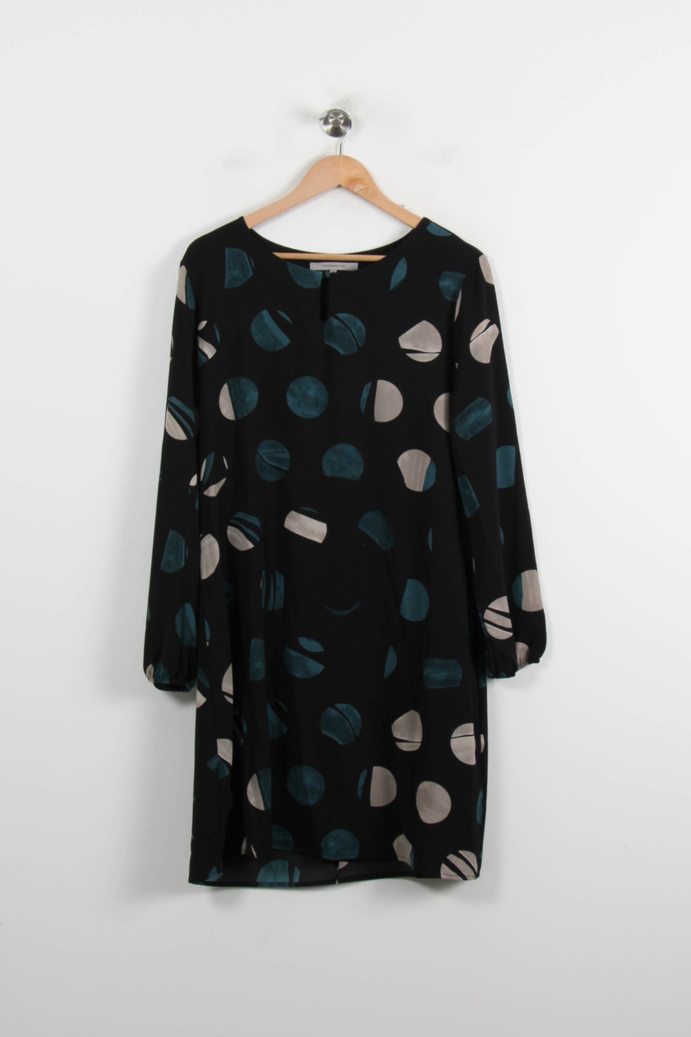 Robe Noire et Beige - Taille XL/42 de la marque La Fée Maraboutée | PARAD69817 - Vendu par Paradigme - Image 2