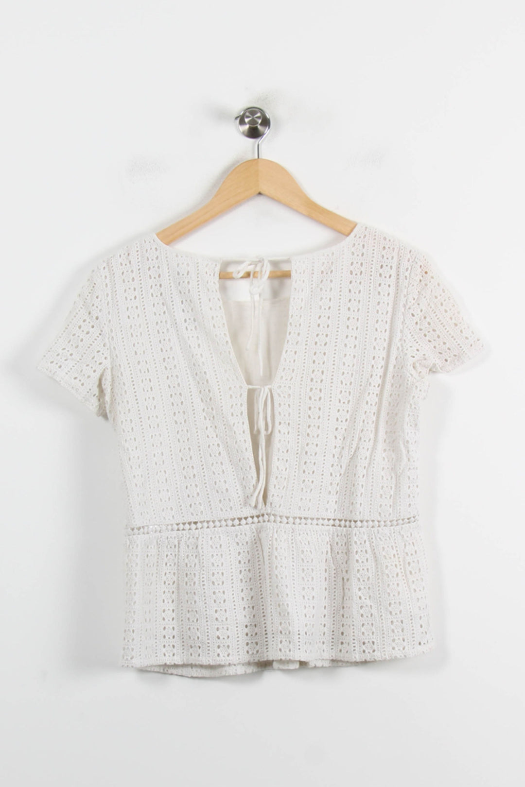 Blouse Blanche - Taille M/38 de la marque Sézane | PARAD69820 - Vendu par Paradigme - Image 4