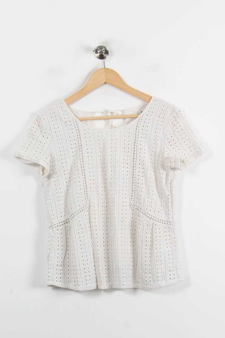 Blouse Blanche - Taille M/38 de la marque Sézane | PARAD69820 - Vendu par Paradigme - Image 2