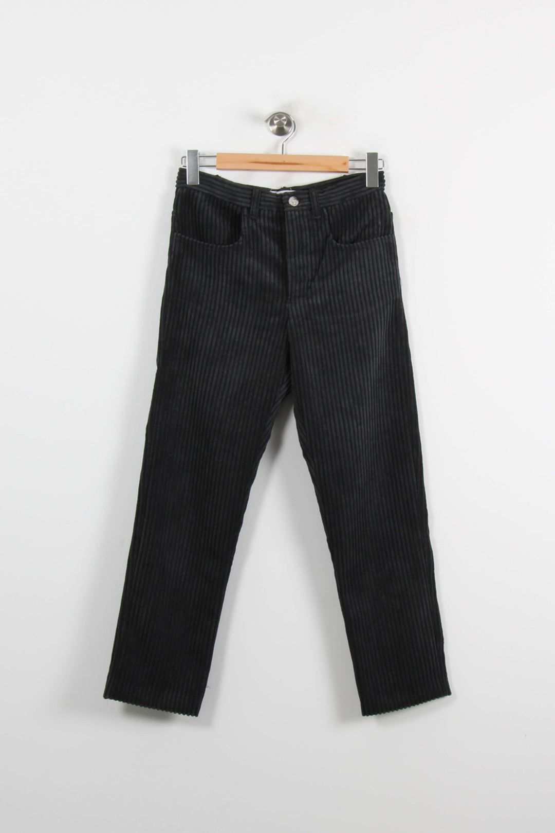 Pantalon Côtelé Gris - Taille S/36 de la marque Isabel Marant étoile | PARAD69825 - Vendu par Paradigme - Image 2