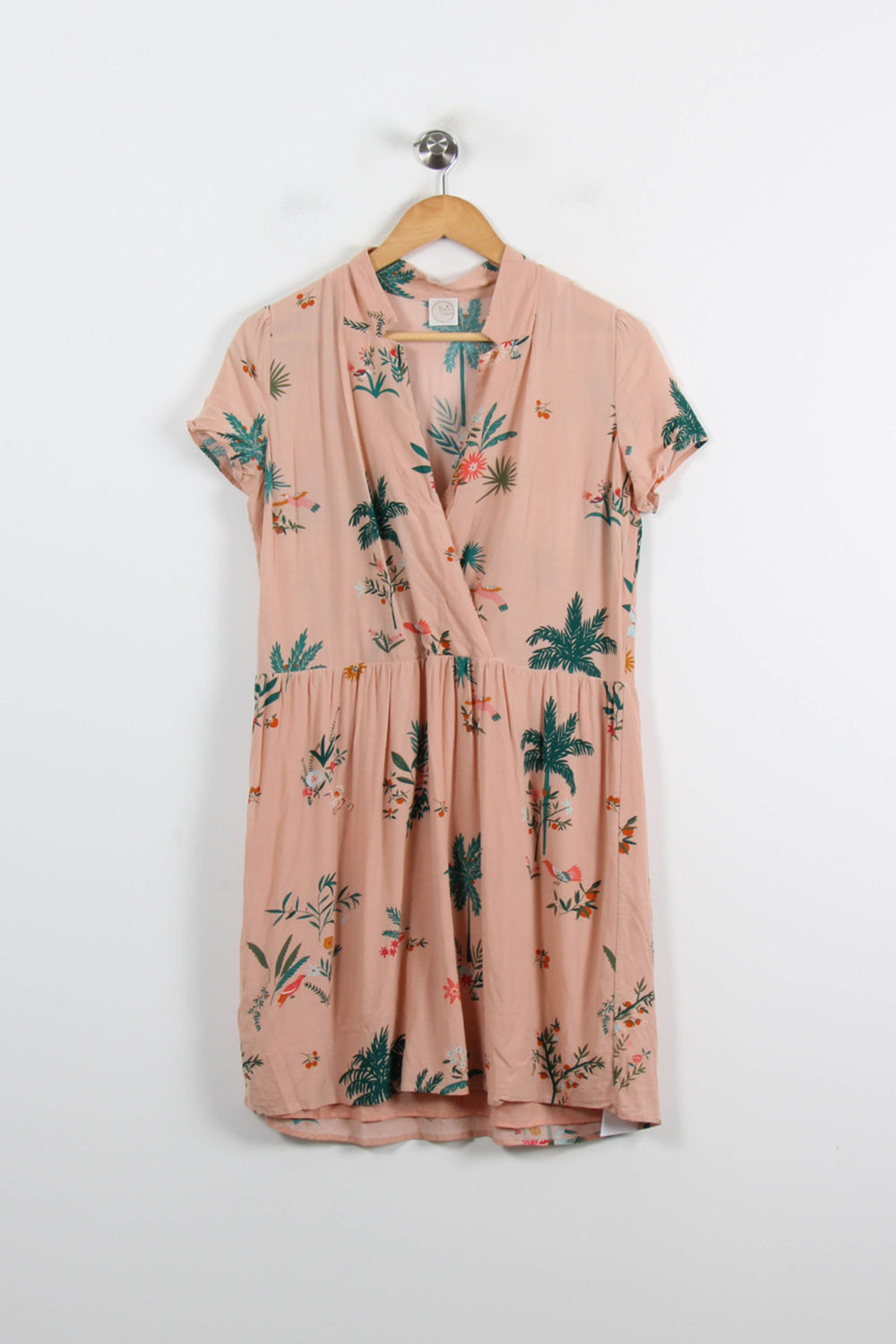 Robe Portefeuille Rose - Taille M/38 de la marque Des petits hauts | PARAD69828 - Vendu par Paradigme - Image 2