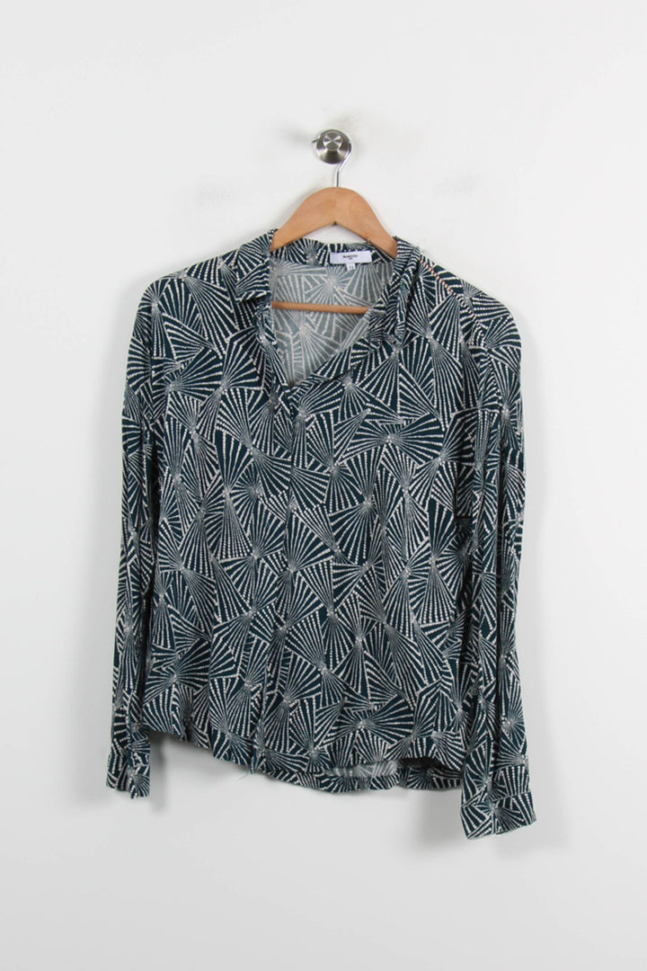 Chemise Noir et Blanc - Taille M/38 de la marque Suncoo | PARAD69834 - Vendu par Paradigme - Image 2