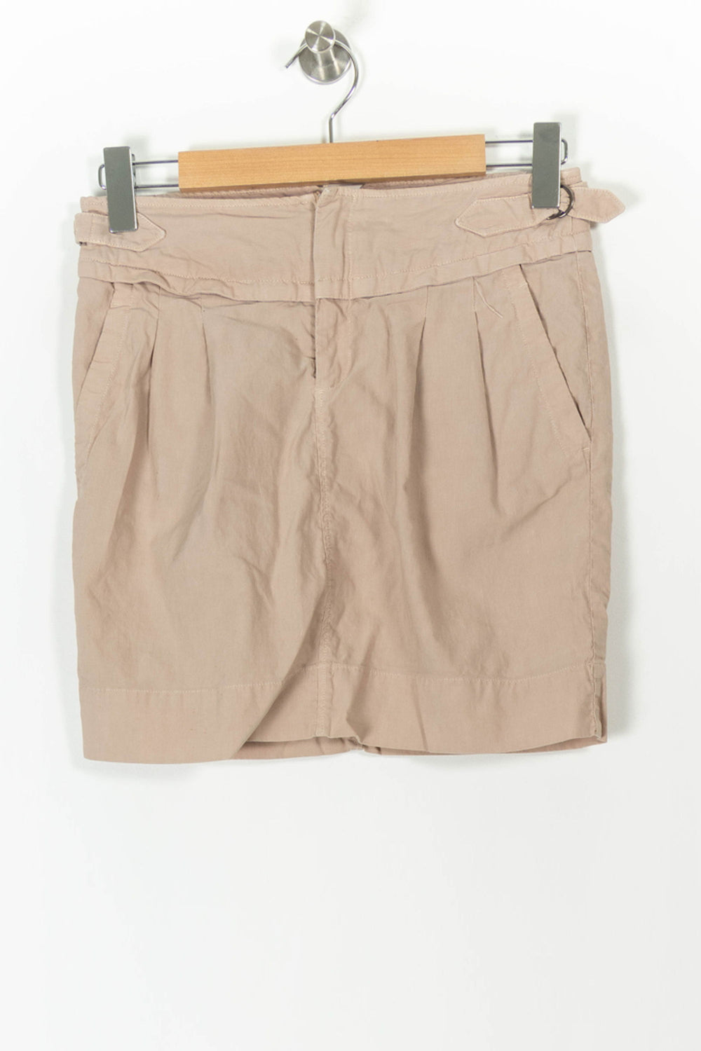 Jupe Courte Beige - Taille S/36 de la marque Comptoir des Cotonniers | PARAD69839 - Vendu par Paradigme - Image 2