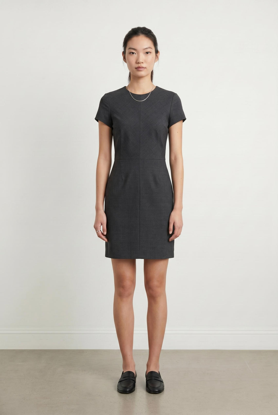Robe Droite Grise - Taille XS/34 de la marque Filippa K | PARAD69863 - Vendu par Paradigme - Image 1