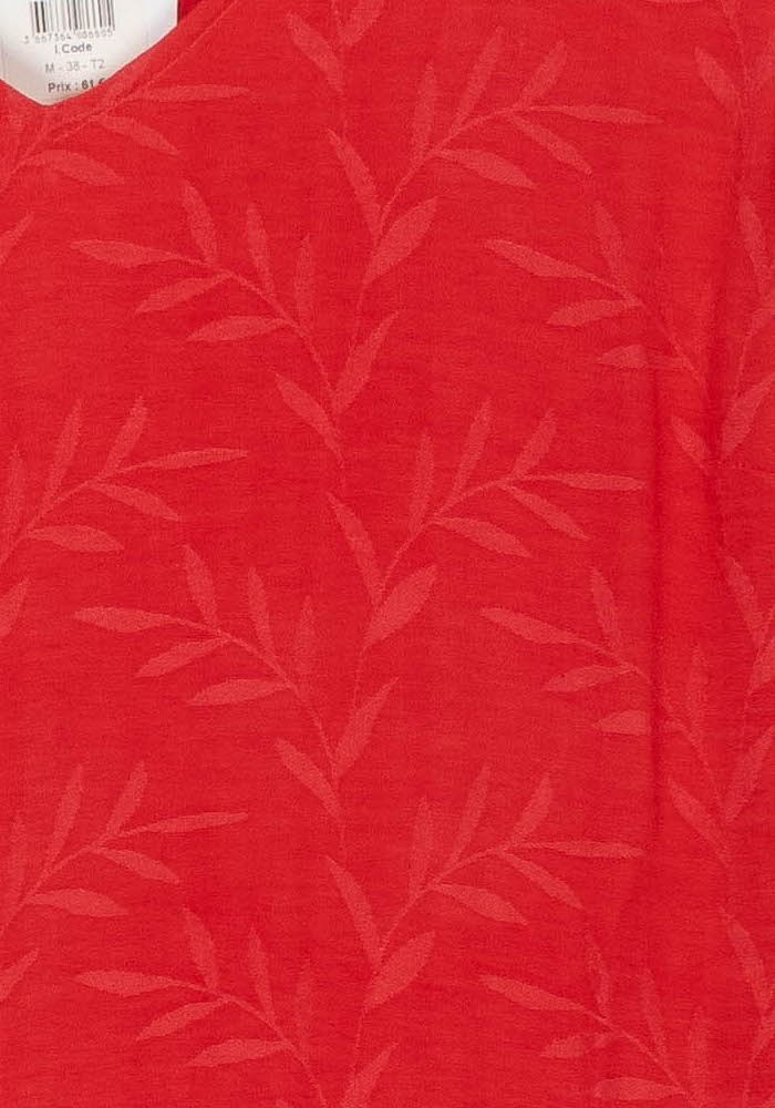 Robe Midi Rouge - Taille M/38 de la marque I.Code | PARAD69868 - Vendu par Paradigme - Image 3