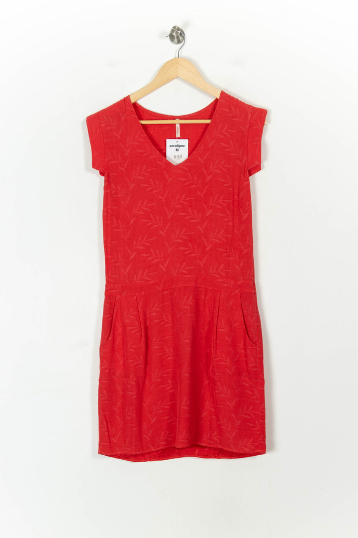 Robe Midi Rouge - Taille M/38 de la marque I.Code | PARAD69868 - Vendu par Paradigme - Image 2