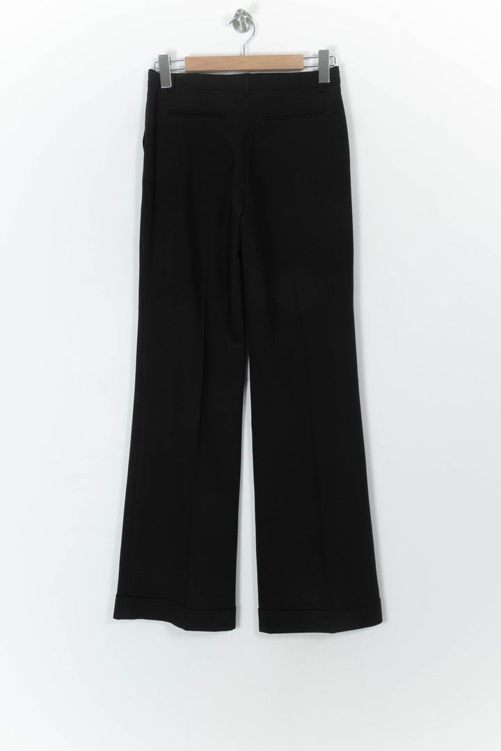 Pantalon Large Noir - Taille S/36 de la marque Tara Jarmon | PARAD69869 - Vendu par Paradigme - Image 4