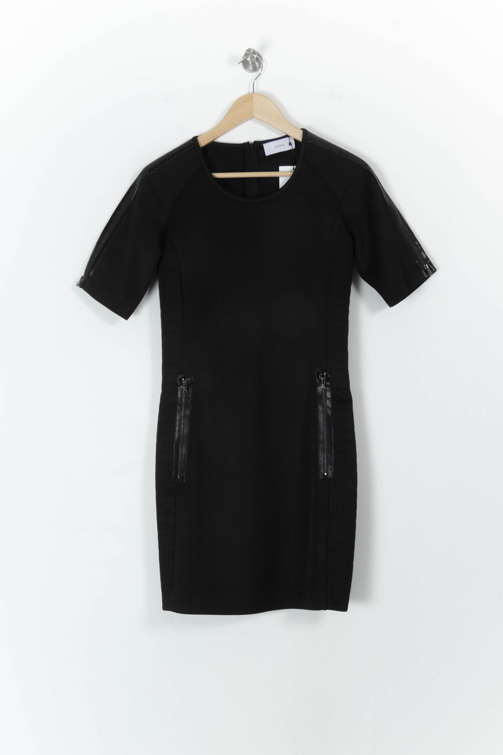 Robe Noire - Taille M/38 de la marque ZAPA | PARAD69873 - Vendu par Paradigme - Image 2