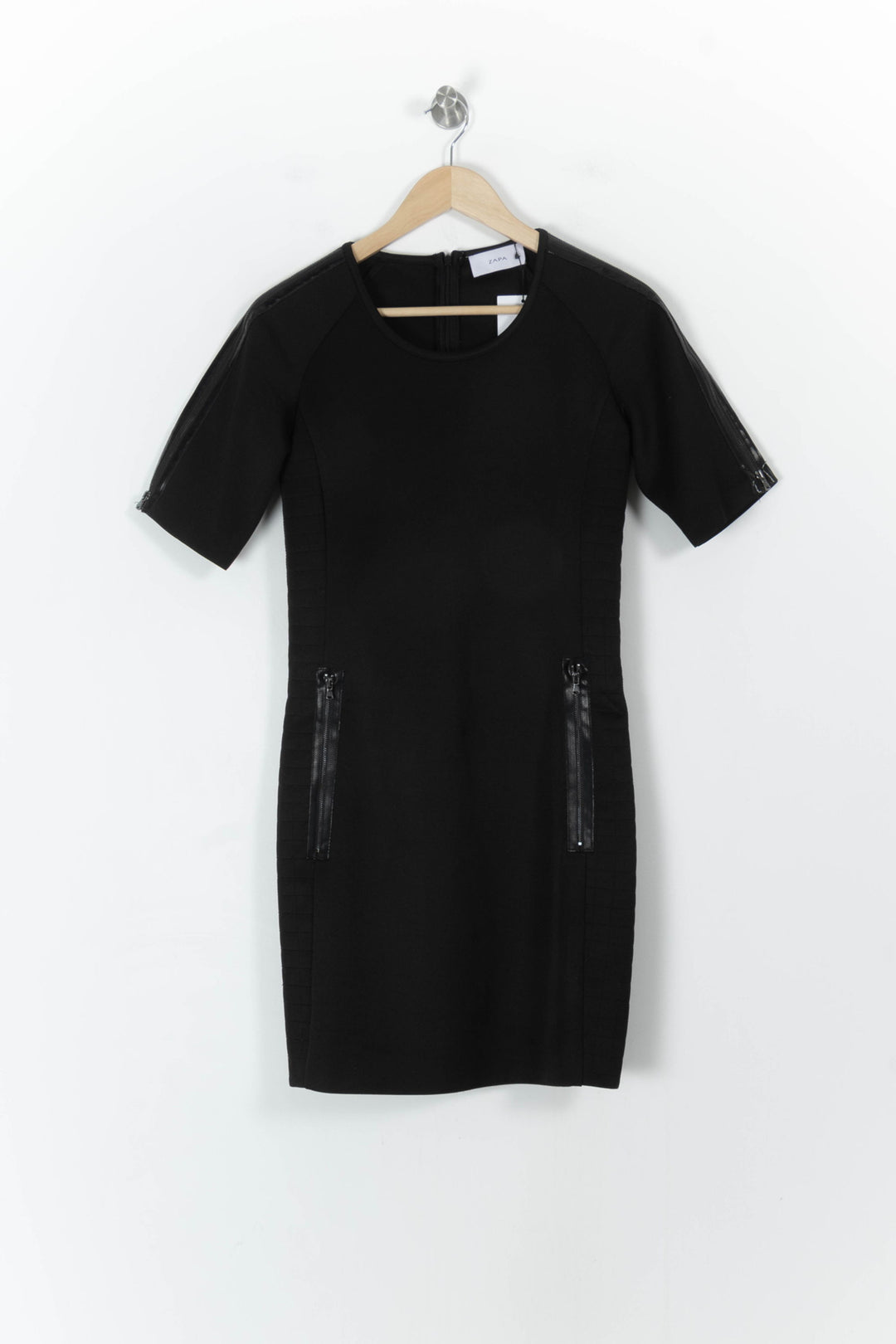 Robe Noire - Taille M/38 de la marque ZAPA | PARAD69873 - Vendu par Paradigme - Image 2